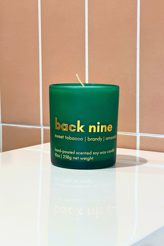 BACK NINE 10oz scented candle