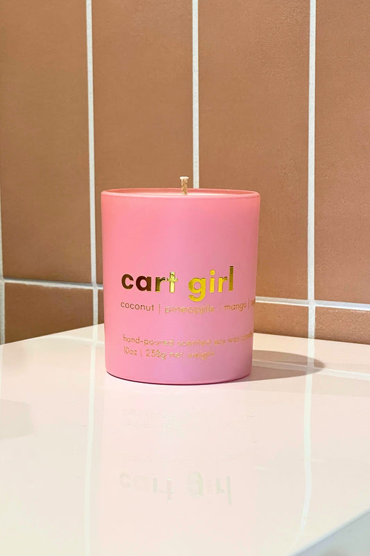 CART GIRL 10oz scented candle