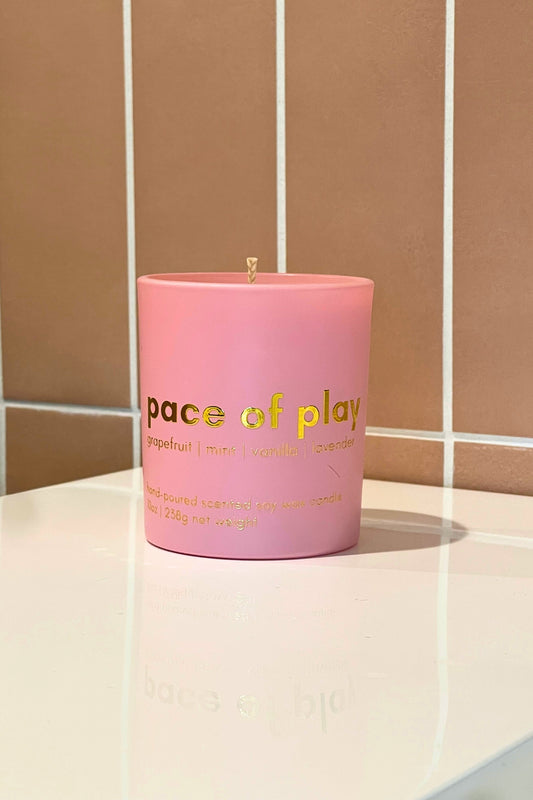 PACE OF PLAY 10oz scented candle